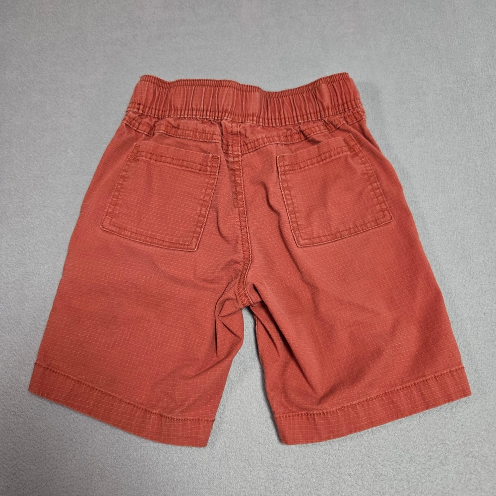 Wonder Nation Shorts Boys S (6-7) Brown Ripstop Cargo Belted Casual Outdoors